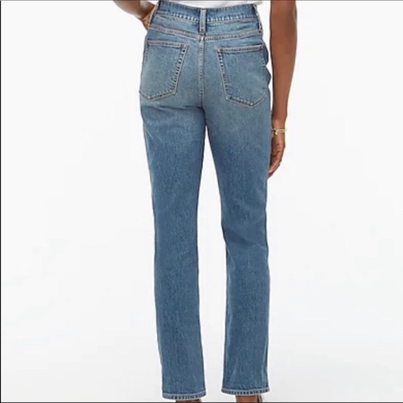 J. Crew High Rise Straight Crop Jeans Vintage Classic - Picture 2 of 14